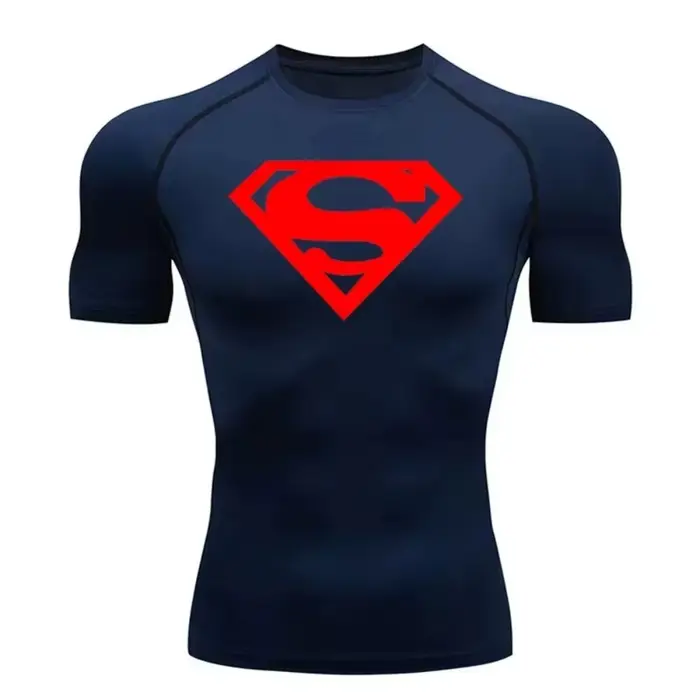 T-shirt de compression sportif pour homme