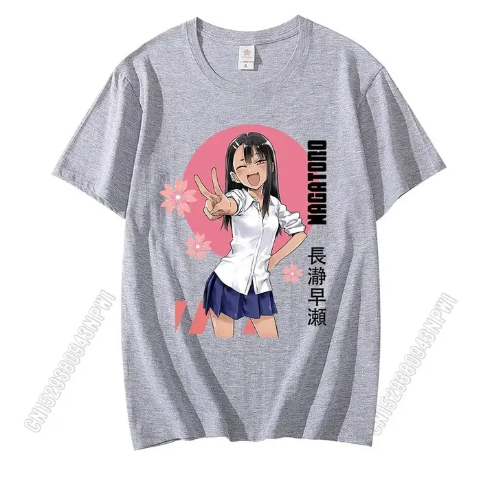 T-shirt imprimé anime japonais Don't Toy With Me Miss Anime