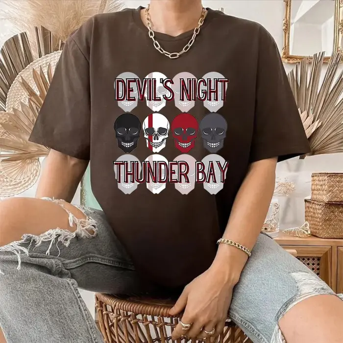 SAF's Night-T-shirt gothique Thunder Bay