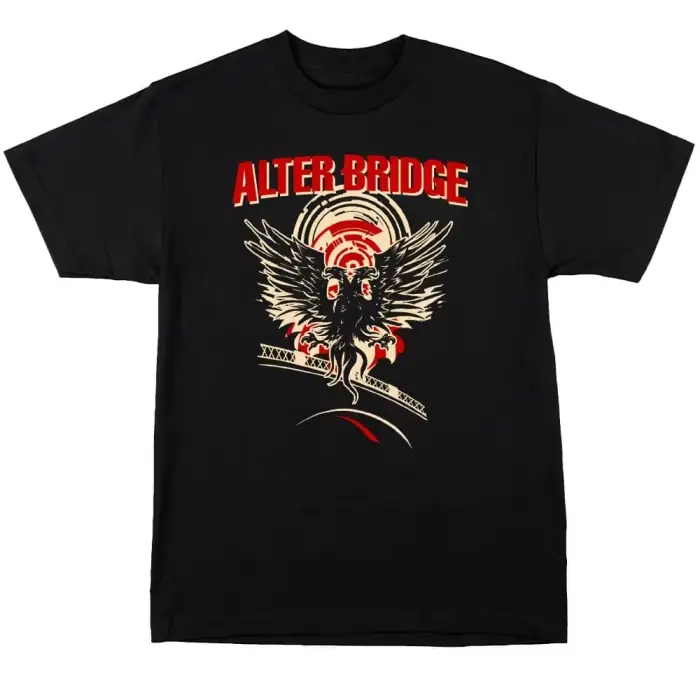 T-Shirt Alter Bridge Alter Bridge Band, 100% coton, graphique, pour hommes et femmes, Streetwear d'été