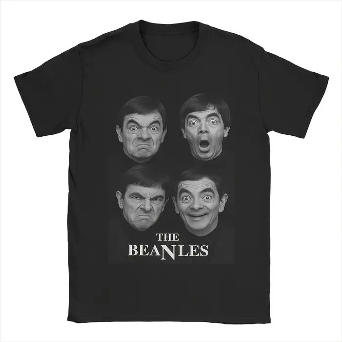 T-shirt Mr. Bean pour hommes avec des motifs de personnages de la télévision classiques (y compris Mr.