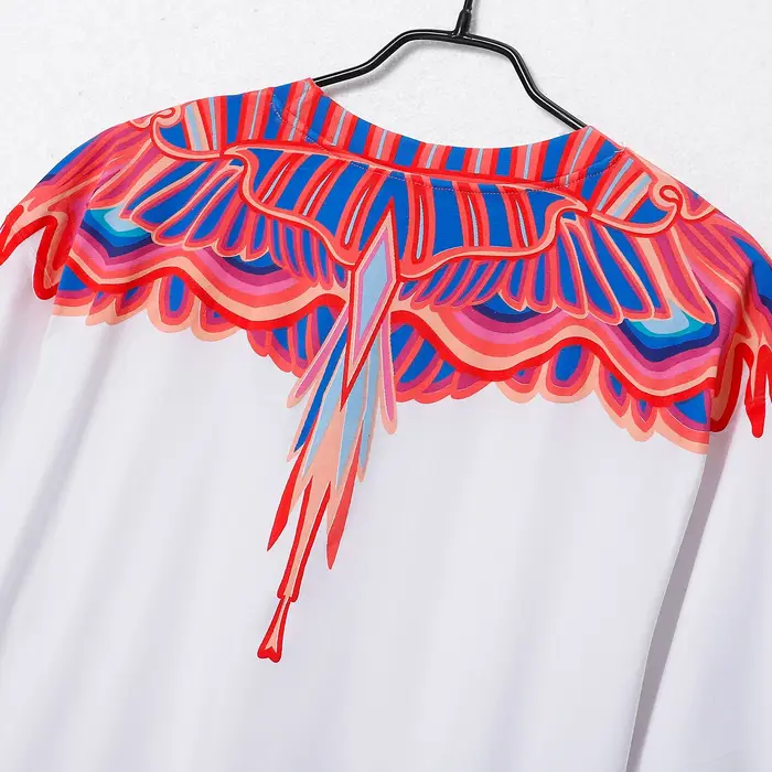 Marcelo Burlon MB marque ailes imprimer T-Shirts de haute qualité hommes femmes T-Shirt à séchage rapide sport décontracté Y2K rue à manches courtes