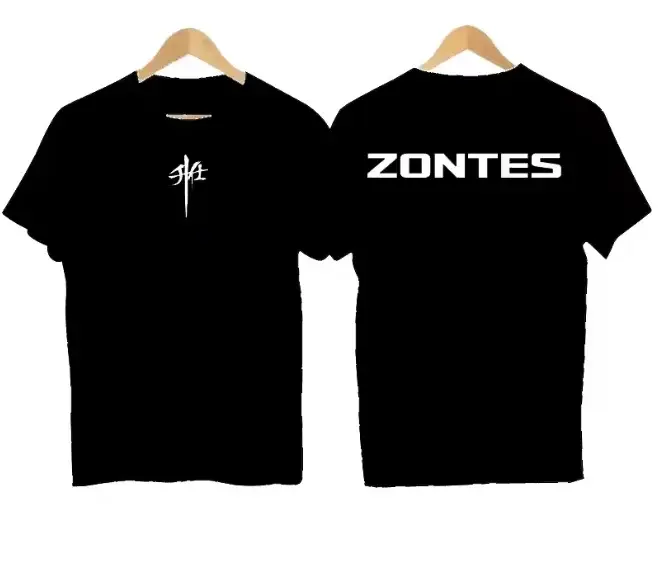 Nouveau T-shirt à manches courtes peigné pour homme et femme