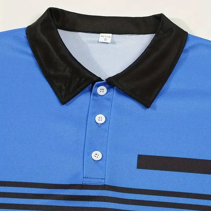 Polo à manches longues pour homme