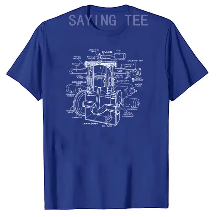 T-shirt graphique Carguy pour hommes
