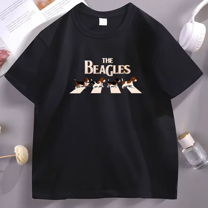 T-shirt The Beagles pour maman de Beagle, T-shirt pour amoureux des chiens, T-shirt drôle pour maman