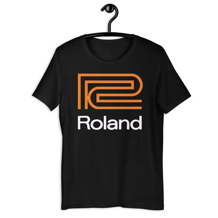 Roland Drums Logo t-shirt synthétiseur D J et EDM Style t-shirt S 5XL