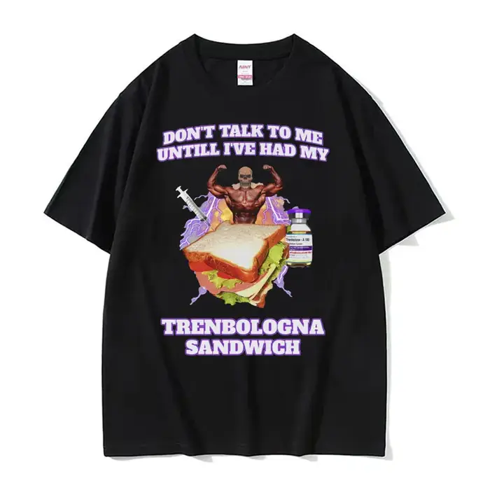J'ai seul prendre la créatine drôle salle de sport Meme graphique T-shirts hommes surdimensionné haute qualité T-shirt