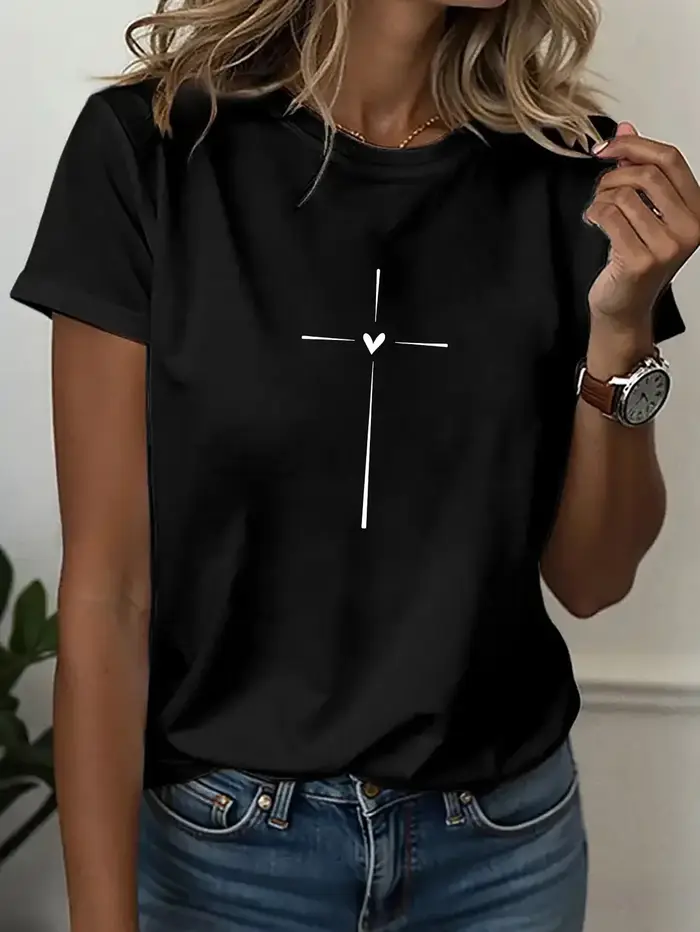 T-shirt de sport décontracté pour femmes