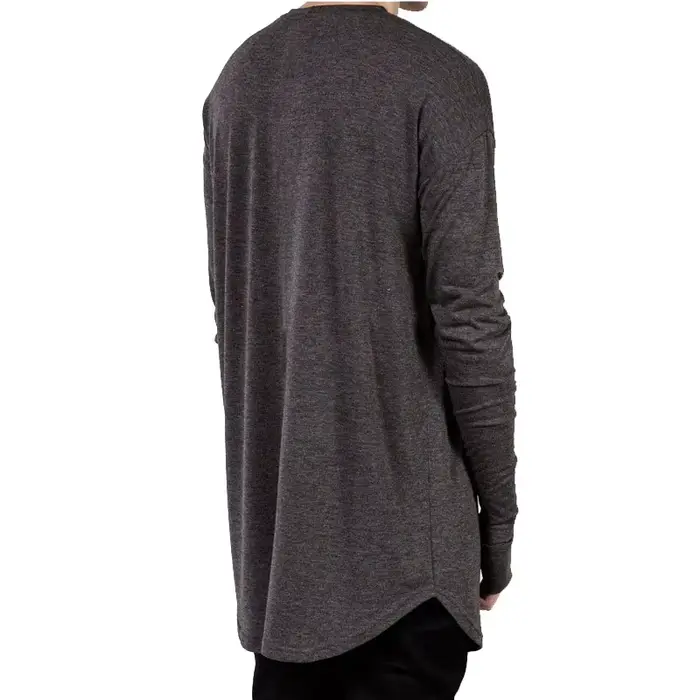 T-shirt à manches longues Hip Hop pour hommes
