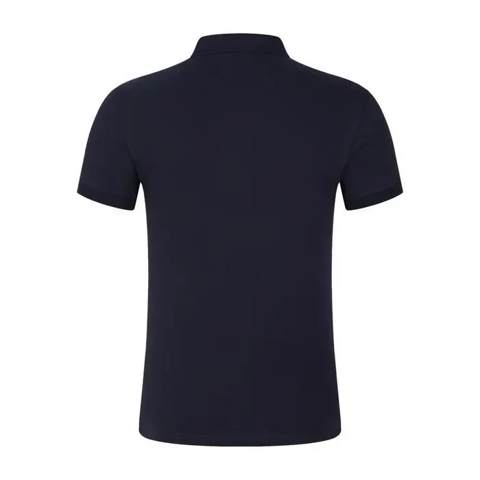 T-shirt polo 100 coton de couleur unie de haute qualité avec logo brodé imprimable pour hommes et femmes