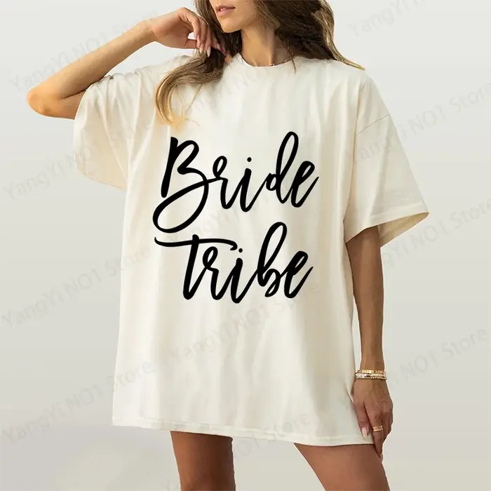 T-shirt de mariage pour la mariée et les demoiselles d'honneur