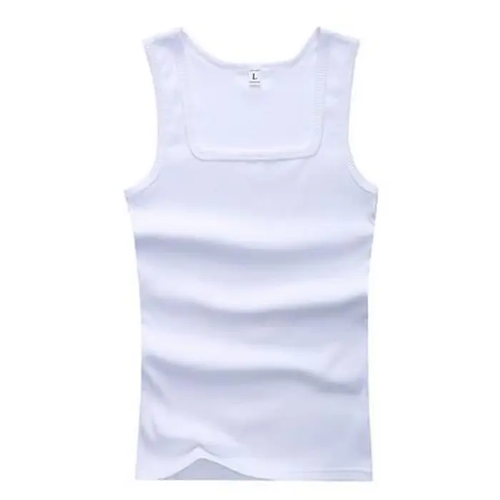 2020 été grande taille hommes vêtements débardeurs noir blanc gris Singlets sans manches Fitness hom