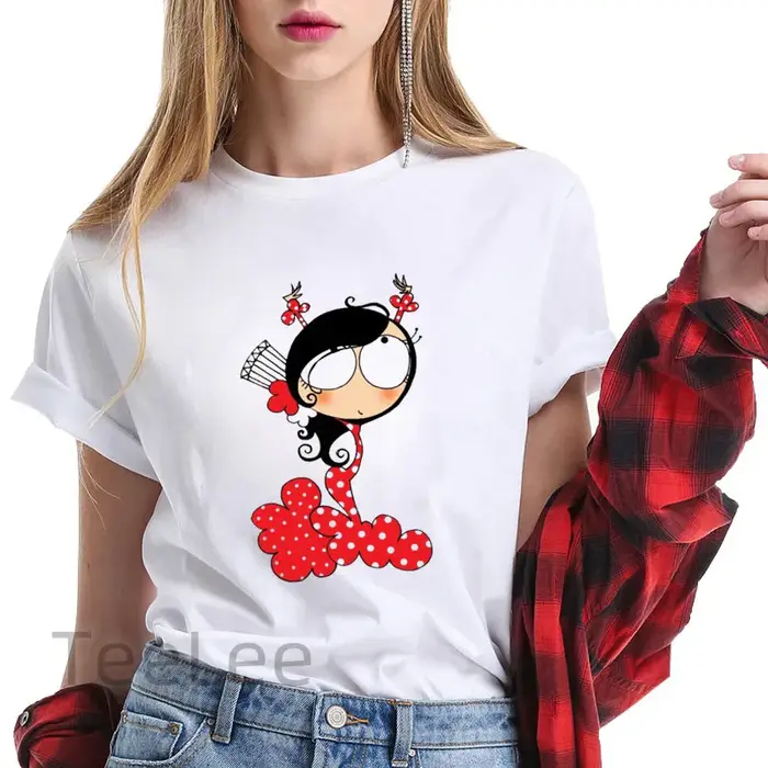 Tendances de T-shirt flamenco pour vêtements pour femmes