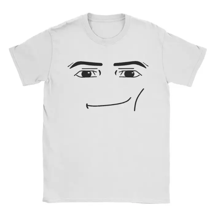 T-shirt graphique Y2k Anime Robot Robloxs Face, vêtements pour hommes, T-shirts esthétiques, nouvell