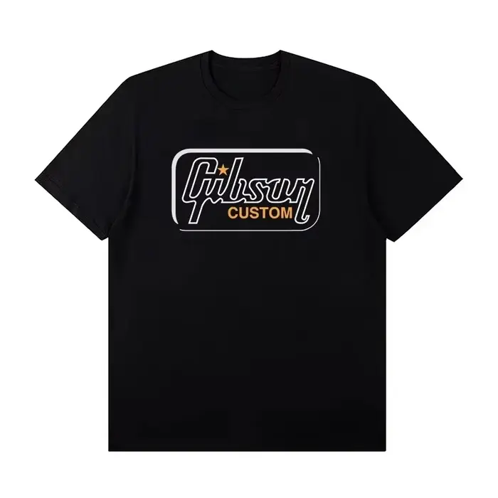 T-shirt à manches courtes Slash Collection Gibson Les Paul, costume de groupe de rock, vêtements d'é