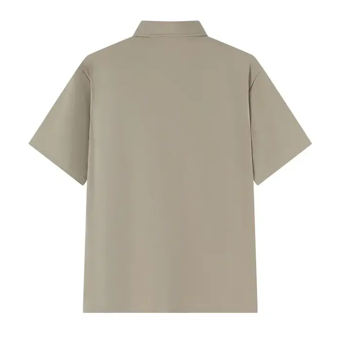 1XL-7XL grande taille hommes POLO décontracté glace soie sans couture à manches courtes haute qualité