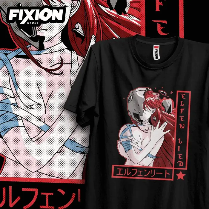 Elfen Lied – T-shirt Anime Manga, cadeau pour amateur d'anime, toutes tailles en coton