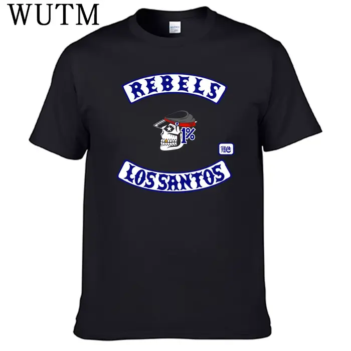 T-shirt Hurcycles Club Rebels Mc pour homme