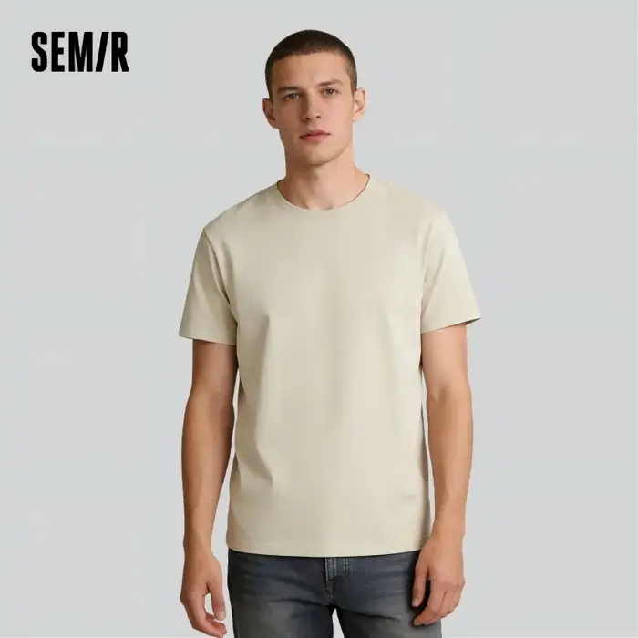 SEMIR t-shirt hommes mode décontracté coton T-shirts