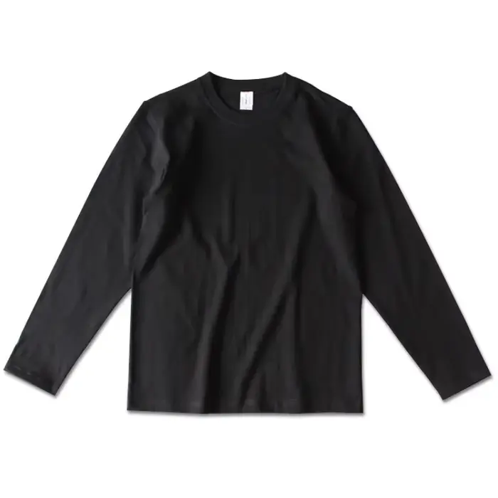 T-shirt manches longues à col rond pour homme, T-shirt en coton optique, T-shirt résistant, T-shirt 