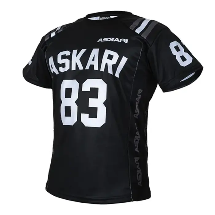 T-shirt de combat ASKARI, un vêtement respirant, durable et à séchage rapide, adapté aux hommes et a