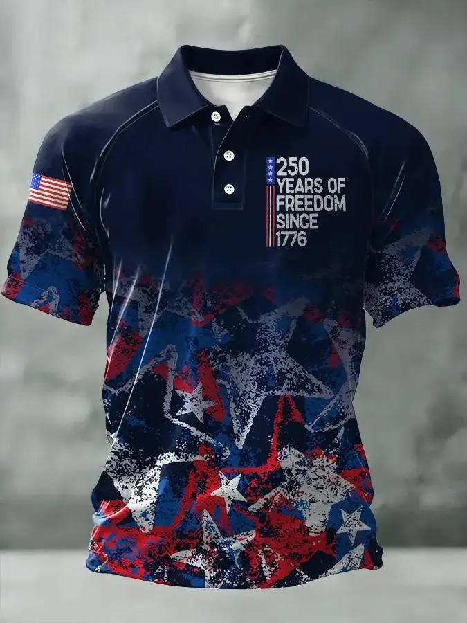 Polo patriotique 2026 pour le 250e anniversaire de l'Amérique
