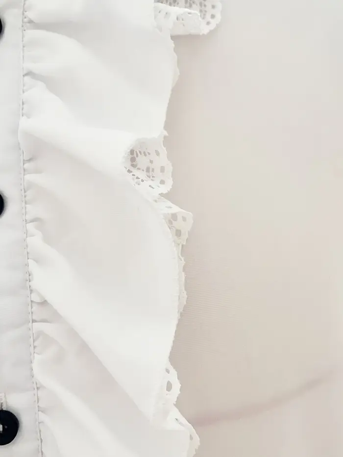 Chemise de bal médiévale 2026 avec chemise blanche à volants pour homme