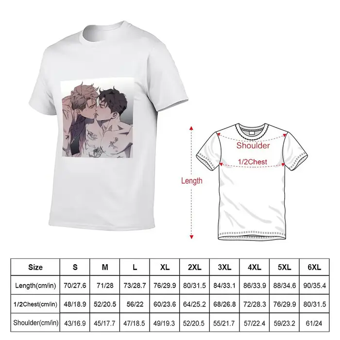 Wetsand Manhwa Wet Sand T-Shirt t-shirts pour homme