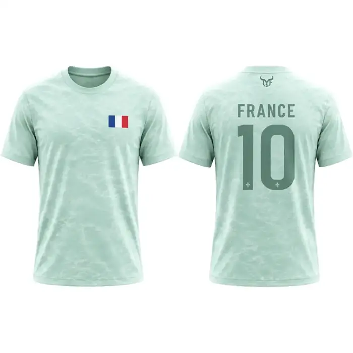 T-shirt de football unisexe à manches courtes