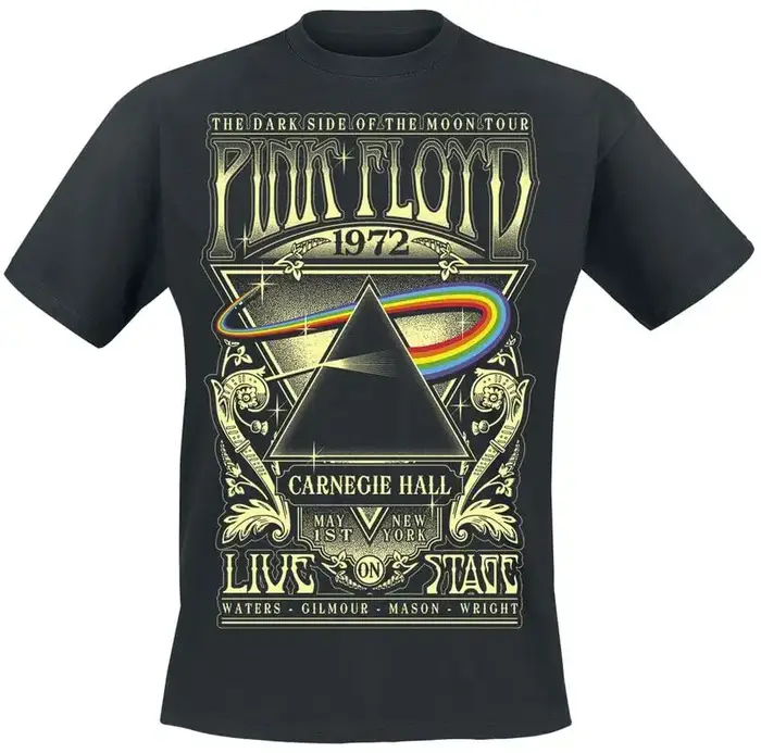 T-Shirt Starburst David Gilmour Pink Floyd Band
