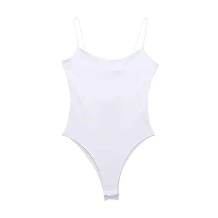 MUJER 2025 body moulant Sexy pour femmes blanc noir dos nu body femmes une pièce combinaisons pour f