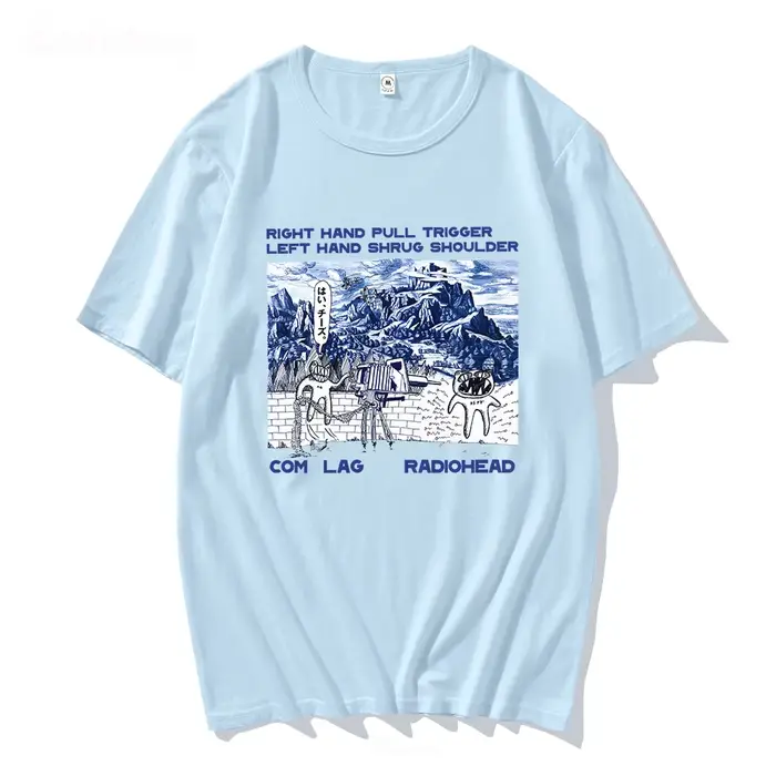 Radiohead-T-shirt pour homme et femme