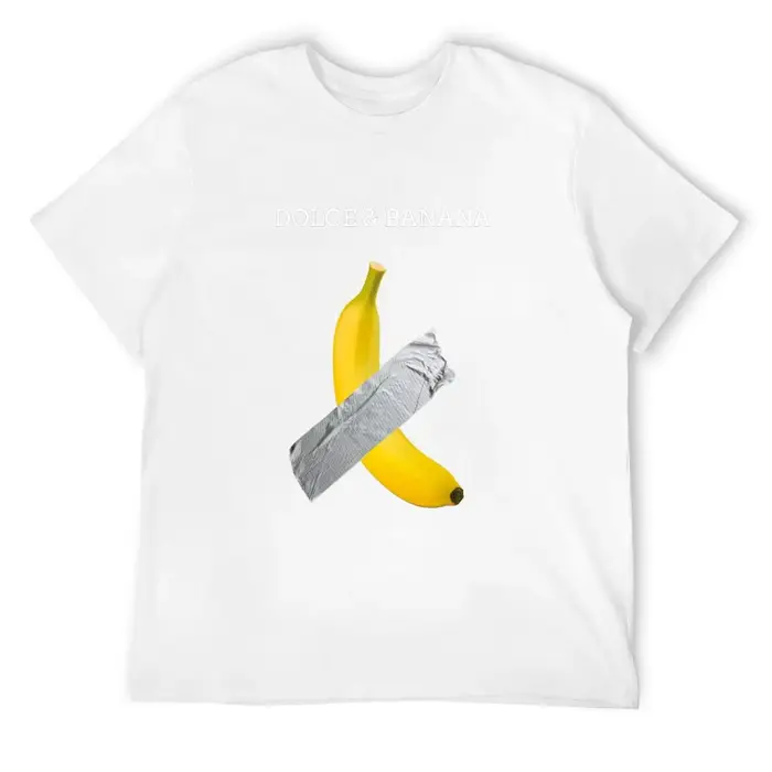 Dolce & Banana T-shirt de mode végétalien Louboutins pour homme