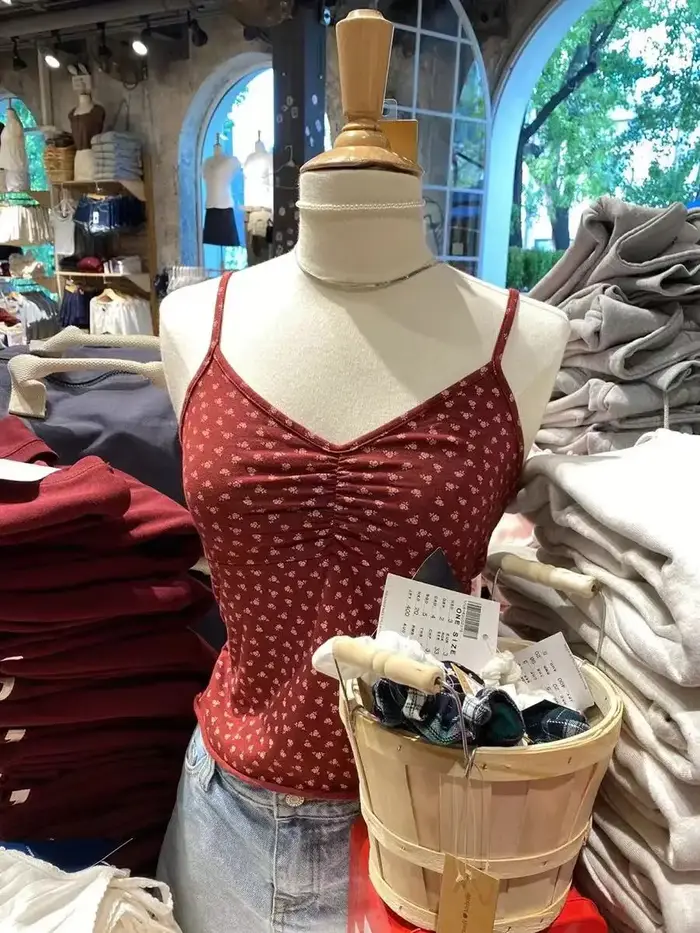Débardeur noir pliable jaune pour femmes