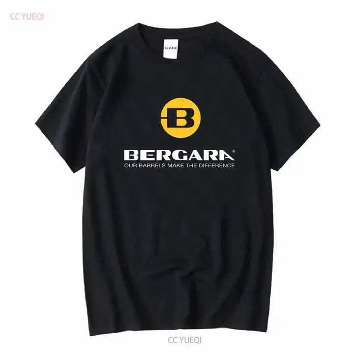 T-shirt noir à manches longues pour hommes