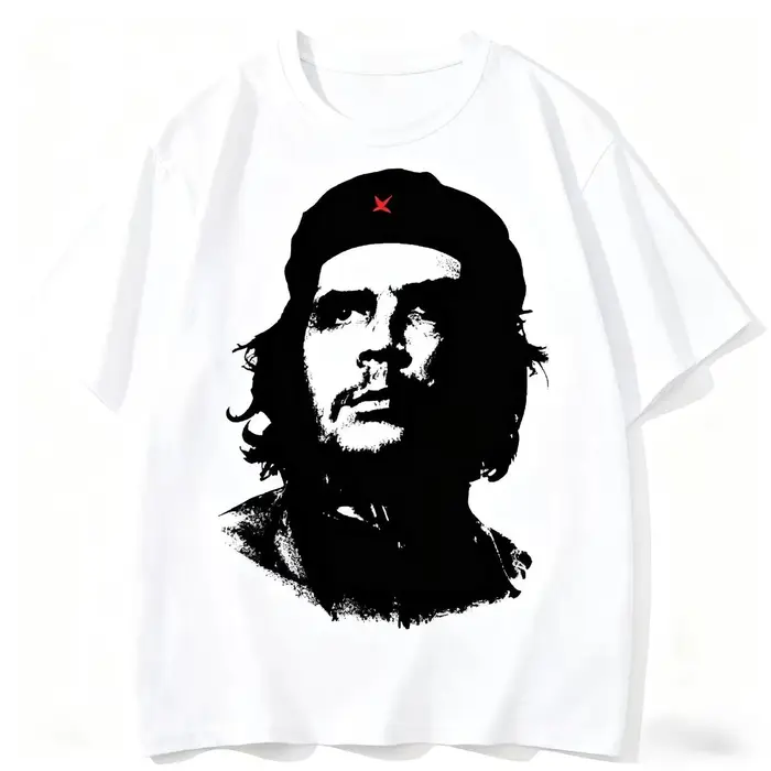 T-shirt décontracté rétro américain Che Guevara S pour hommes et femmes