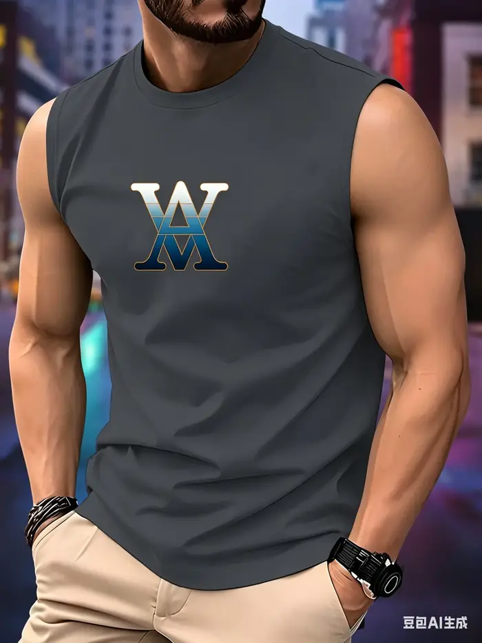 T-shirt sans manches pour homme