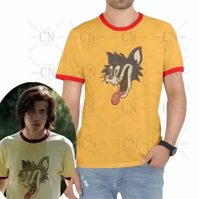 T-Shirt Crazy Cat Smiling Psycho