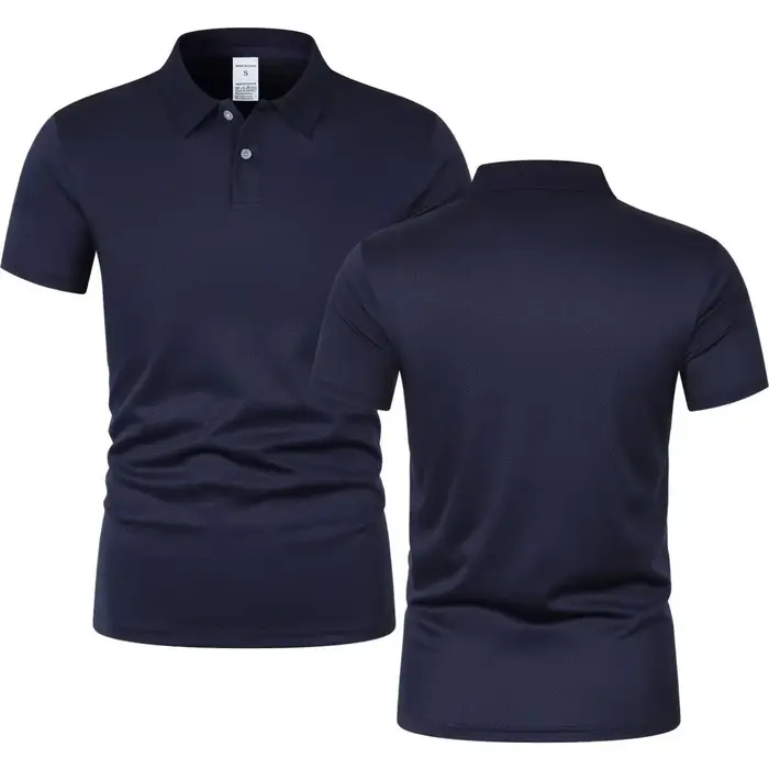 T-shirt à manches courtes et col pour homme