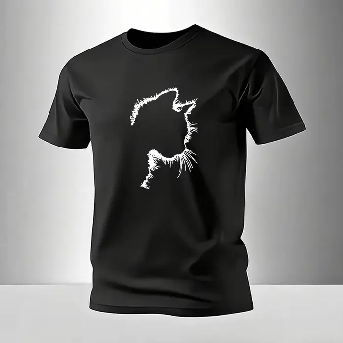 T-shirt imprimé pour hommes, en coton, décontracté, à manches courtes, pour le sport en plein air, l
