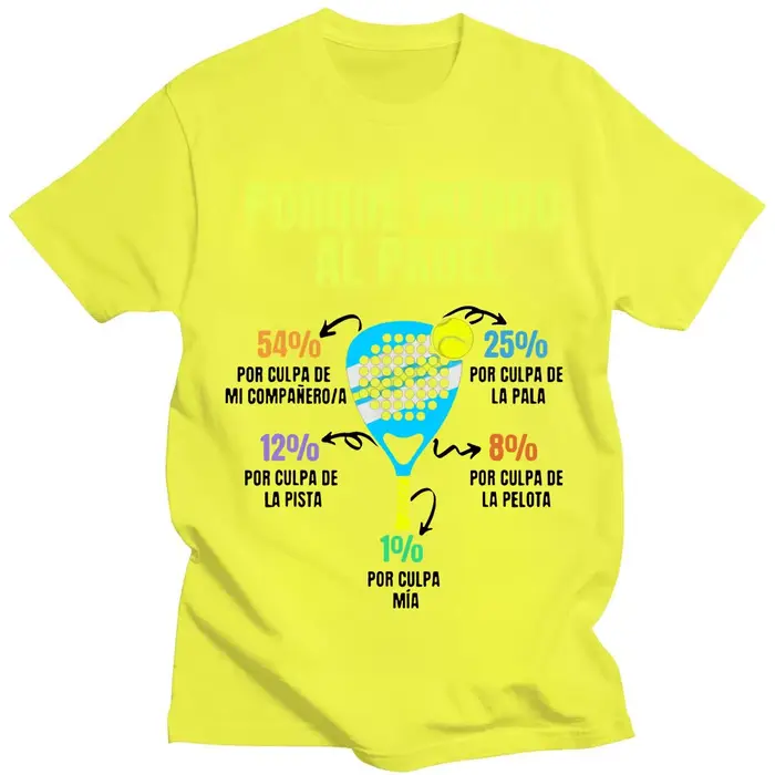 T-shirt de Padel Divertido pour hommes