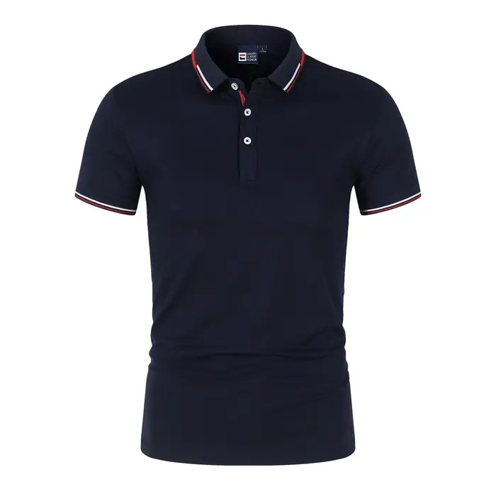Polo décontracté respirant et confortable pour homme