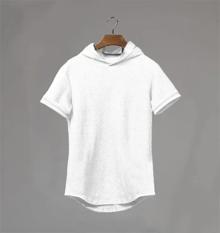 T-shirt à Capuche et Manches Courtes pour Homme