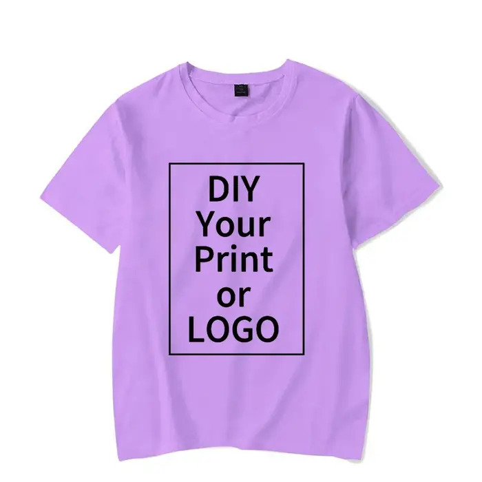 Mode t-shirt femmes hommes été personnalisé imprimé