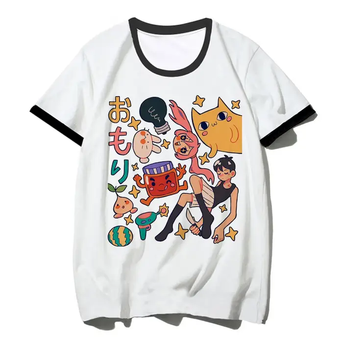 Omori haut femmes t-shirt drôle femme streetwear vêtements
