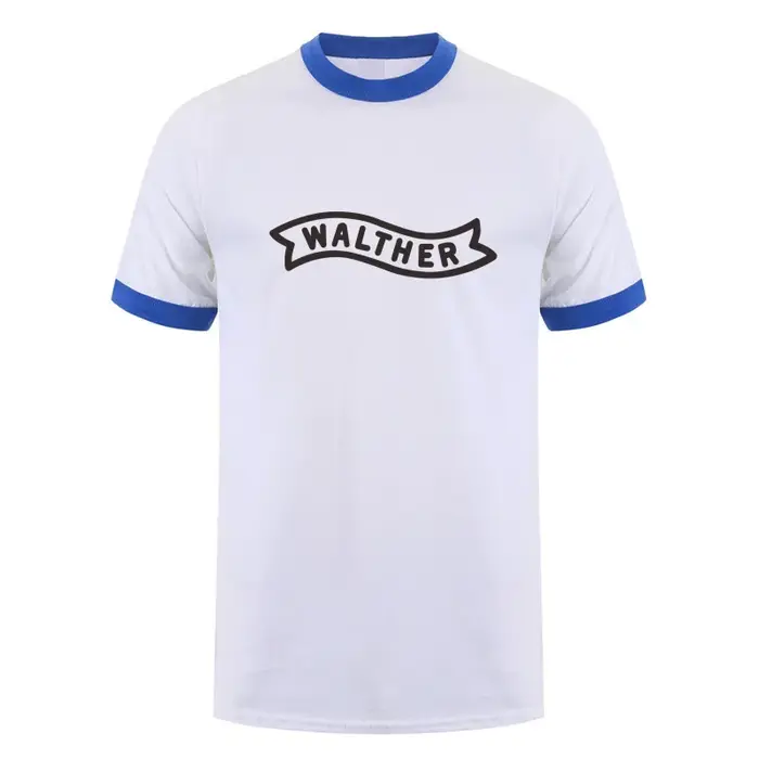 WALTHER Firearms T Shirt Hommes Cool Coton À Manches Courtes