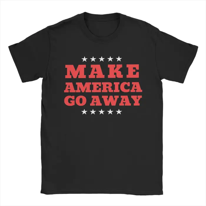 T-shirt pour hommes « Make America Go Away Mexico », t-shirt drôle à manches courtes et col rond, 10