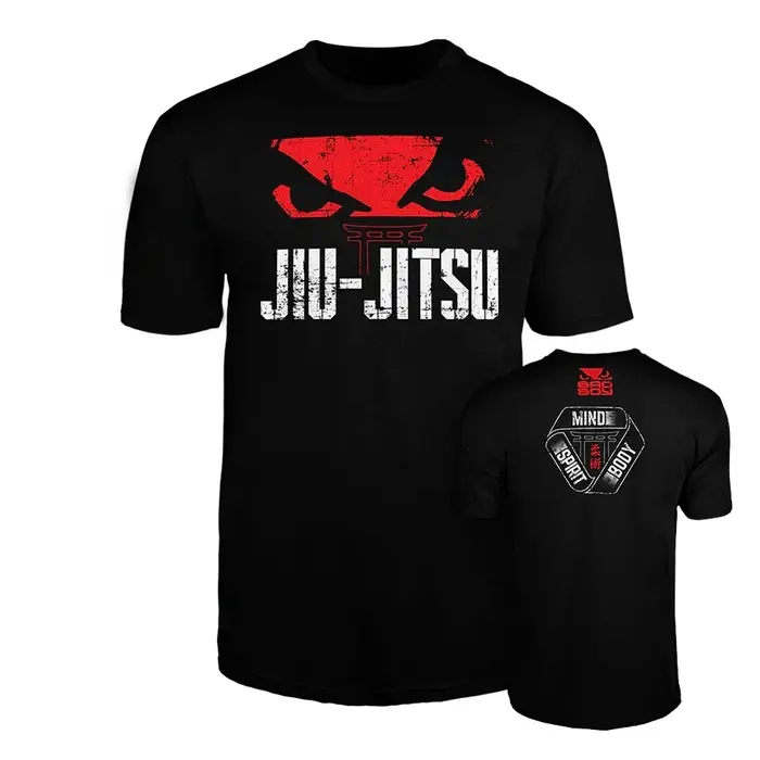 T-shirt de sport et de loisirs The Gentle Art Jiu Jitsu pour hommes et femmes, marque de luxe