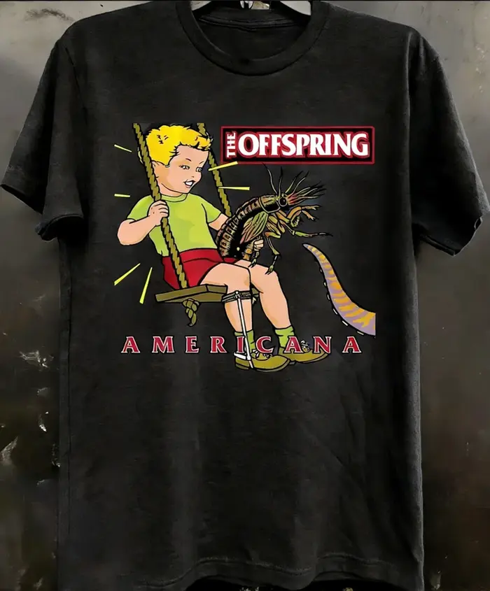 T-shirt The Offspring Americana Album Cover 2025 – Confortable